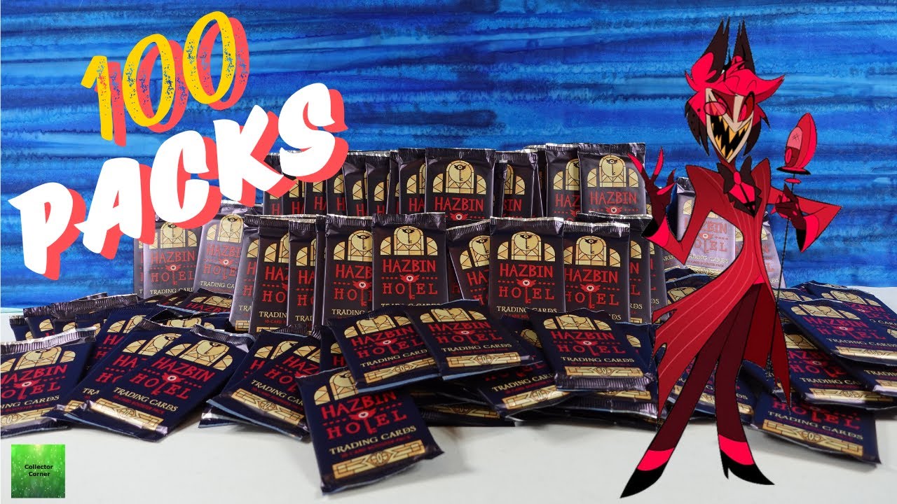 Hazbin Hotel Trading Cards Massive Blind Pack Opening Review