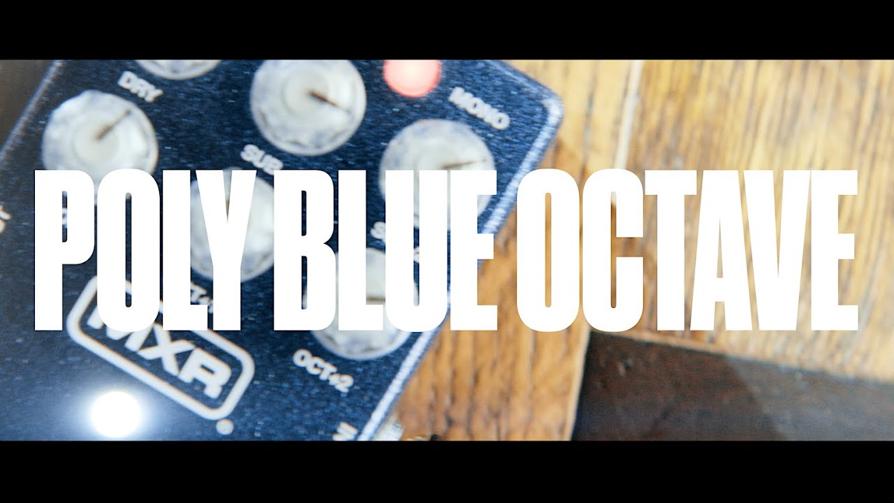 オクターバー、ファズ、モジュレーションの組み合わせで重厚な音が