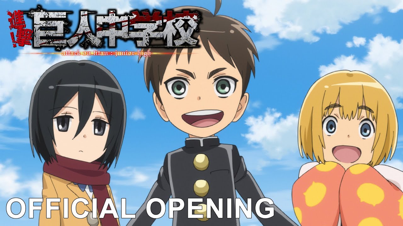 Attack on Titan : Junior High｜Linked Horizon「Seisyun Ha Hanabi