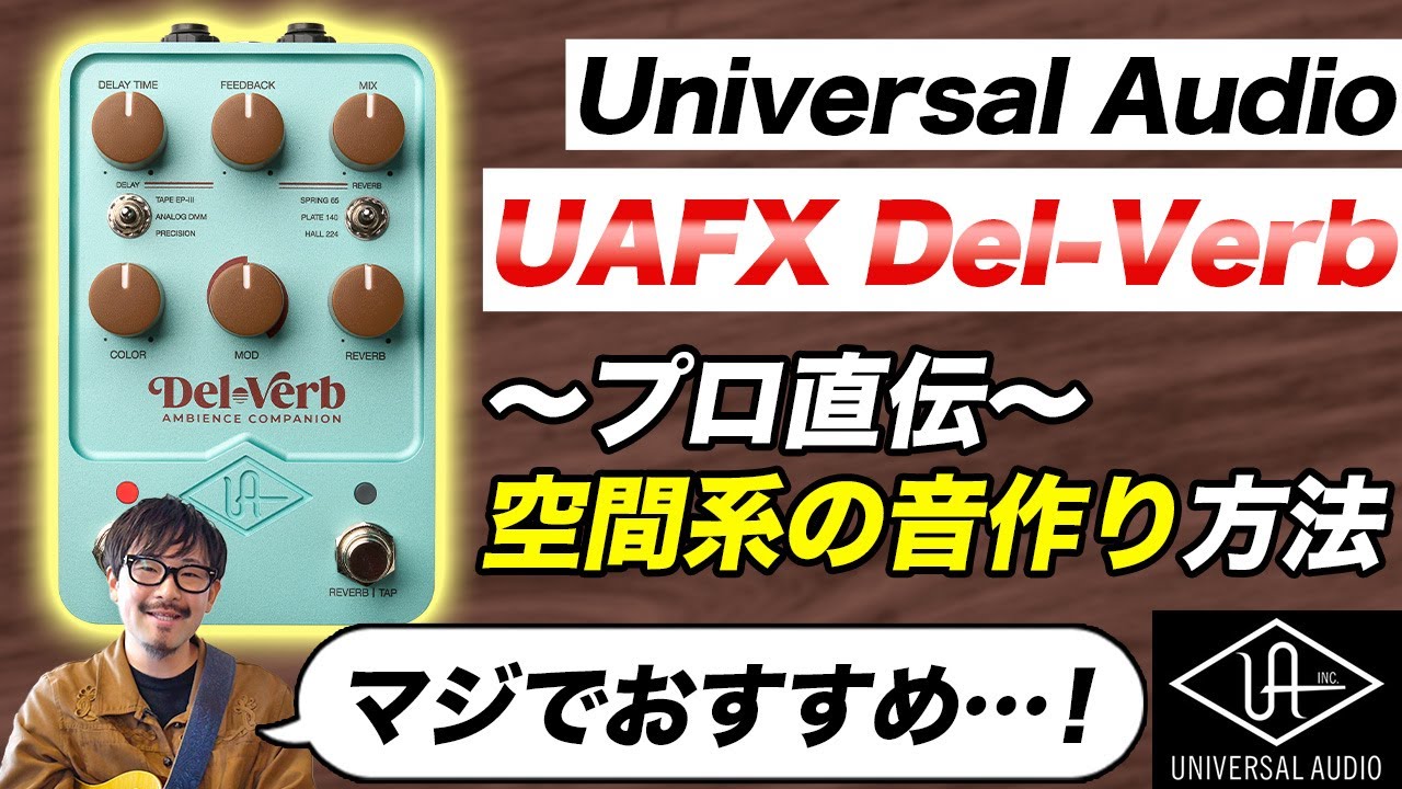 The Latest High-Quality Pedal Combining Reverb and Delay in One