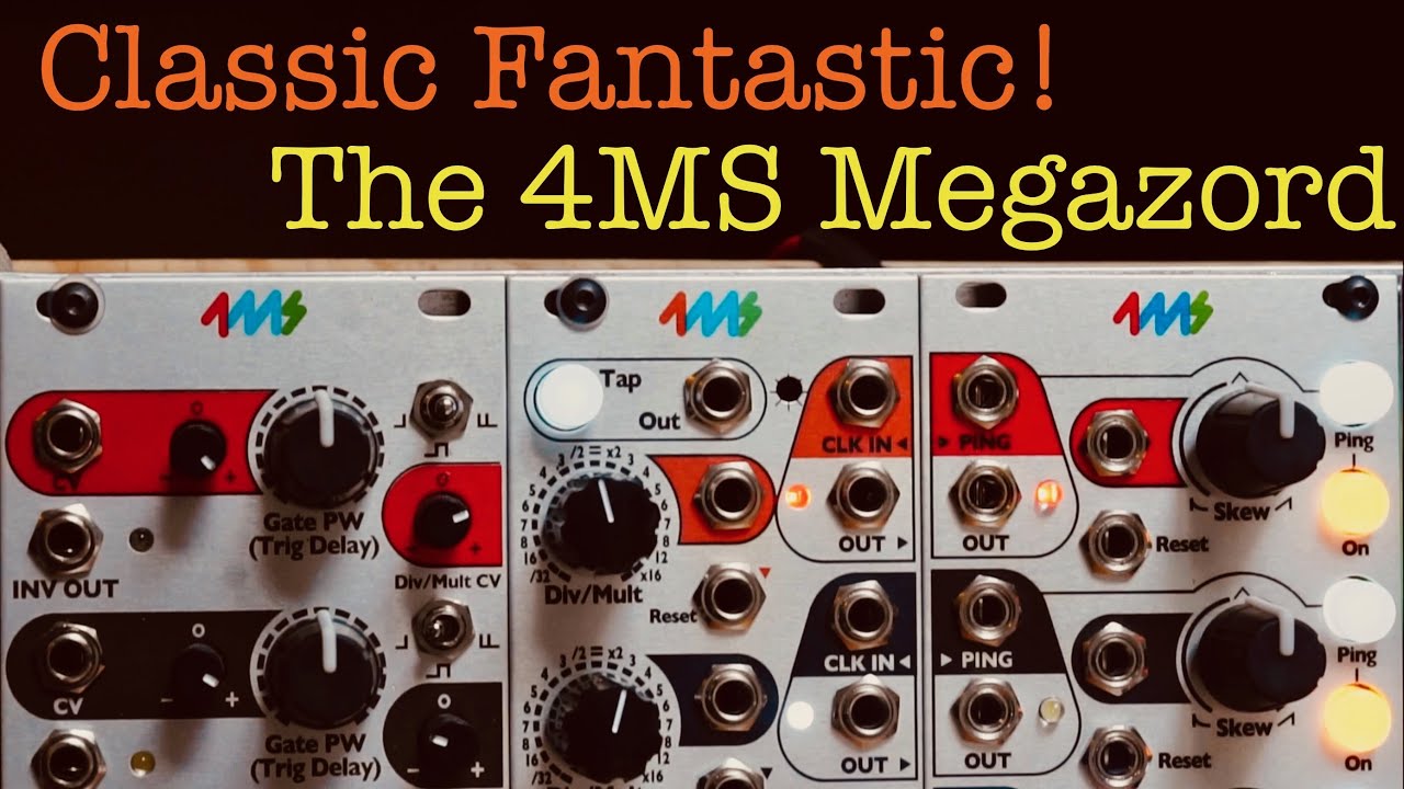 今月のモジュラー・シンセ：4MS Quad Clock Distributor 〜第7回