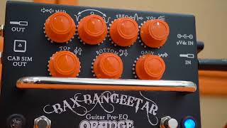 ORANGE Bax Bangeetar Guitar Pre-EQ【Supernice!エフェクター】