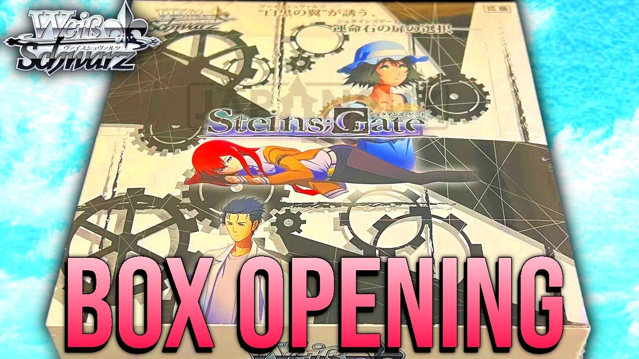 Weiss Schwarz Steins Gate Booster Box Opening! - YouTube
