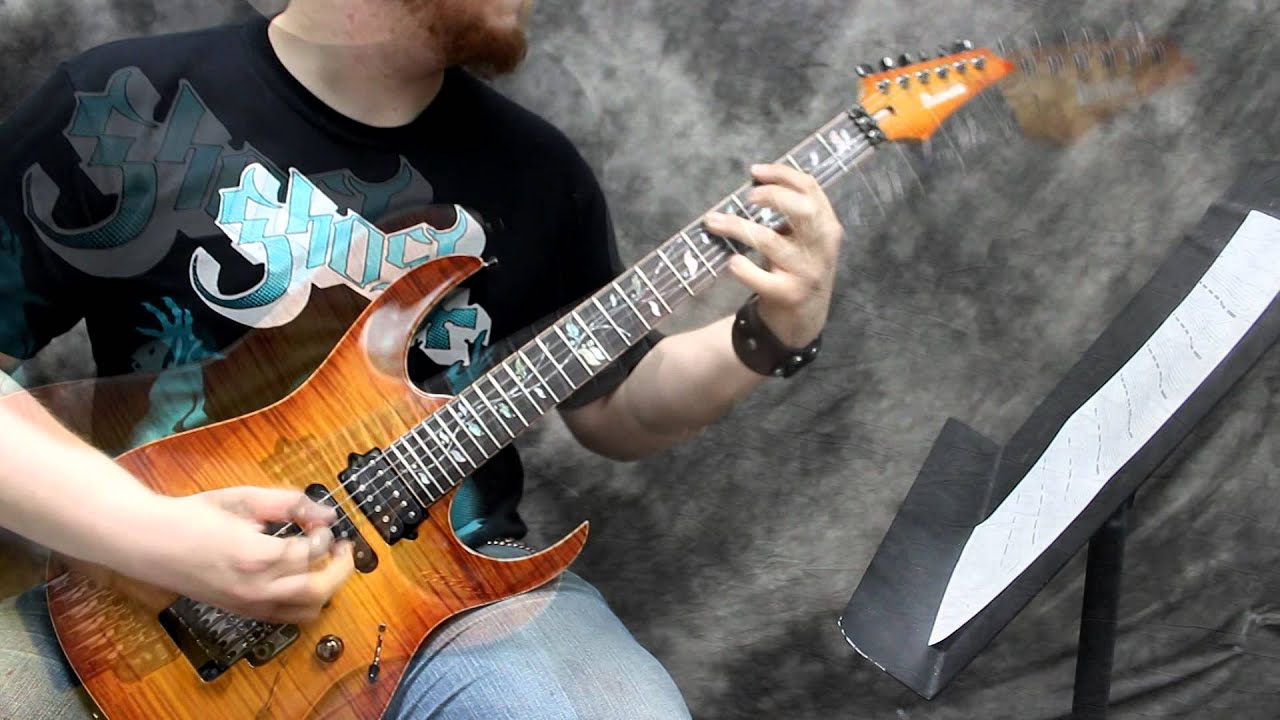 Ibanez RG8570z-BBE Guitar Demo - YouTube