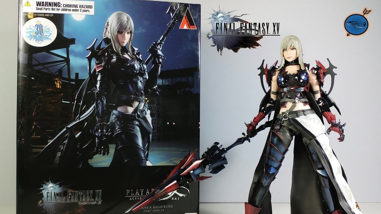 Play Arts Kai Final Fantasy XV: Aranea Highwind REVIEW - YouTube