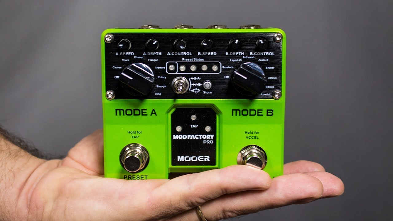 Mooer Audio Mod Factory Pro! (Ambient Guitar Gear Review) - YouTube