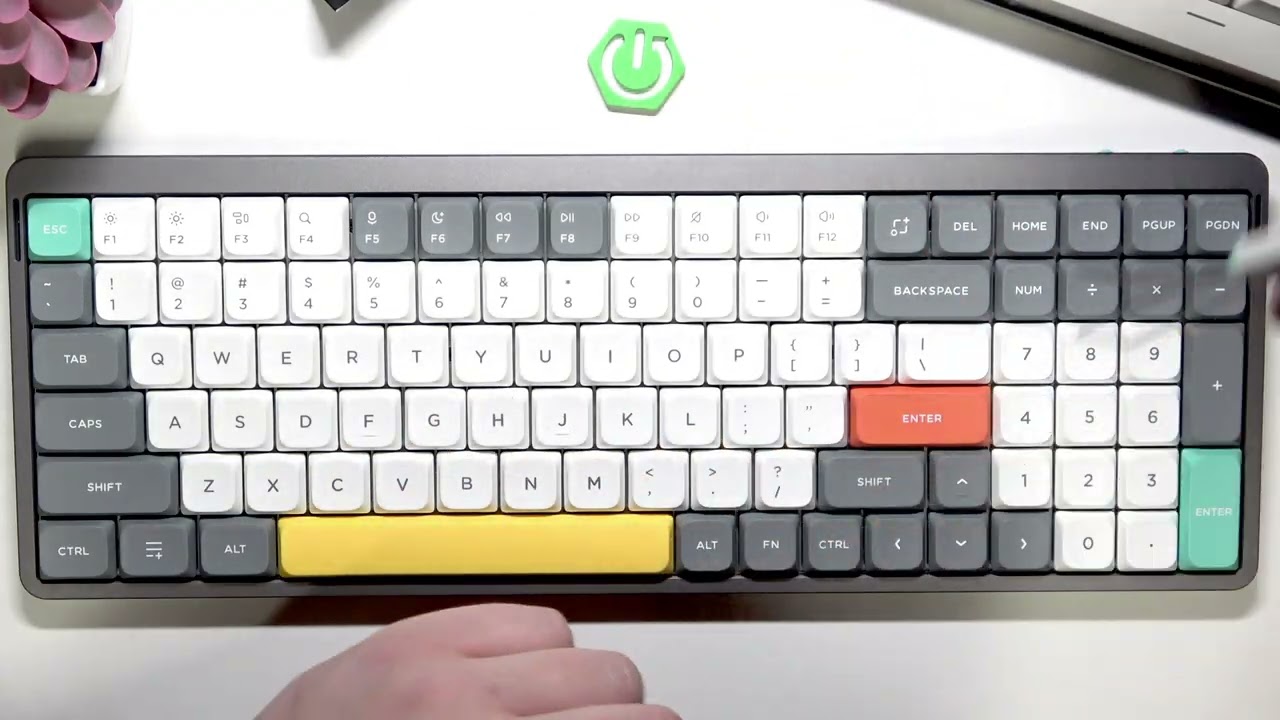 NuPhy Air96 V2 - How to Replace Keycaps - YouTube