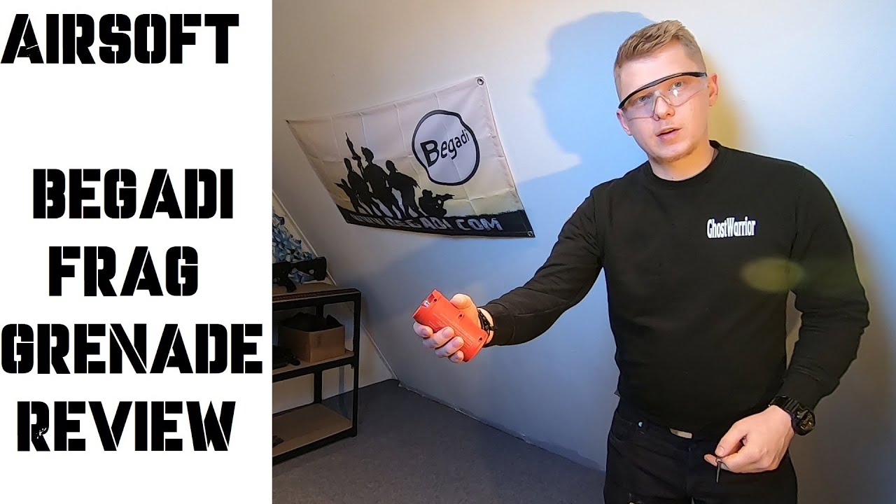 Airsoft Frag Grenade Review - YouTube