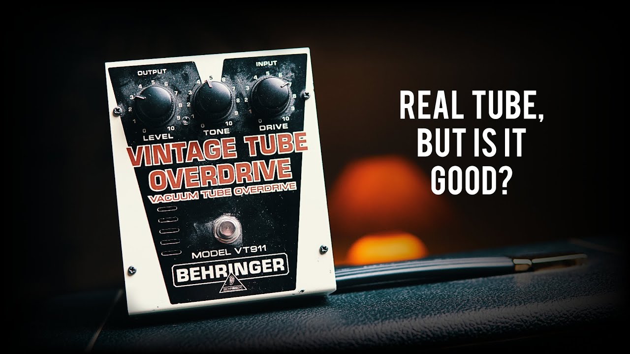 Behringer Made A Budget Tube Driver?! - Vintage Tube Overdrive