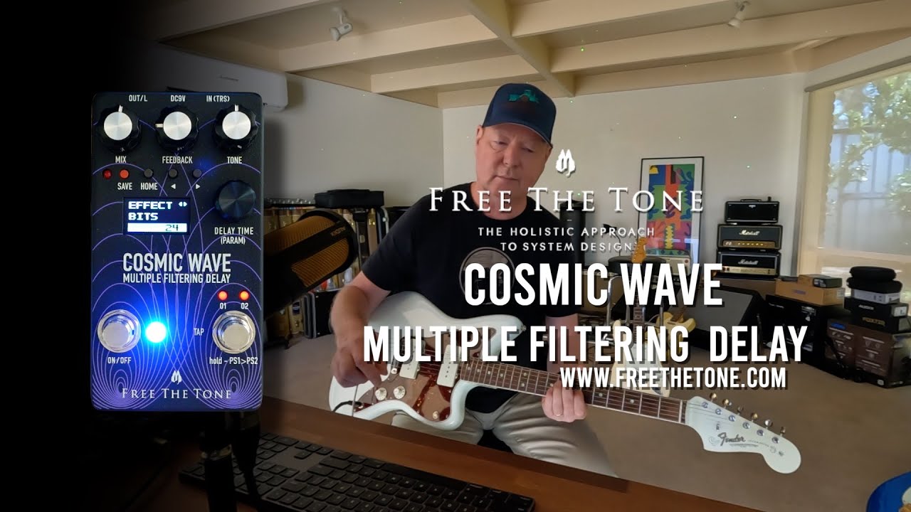 Free The Tone COSMIC WAVE / CW-1Y MULTIPLE FILTERING DELAY - YouTube