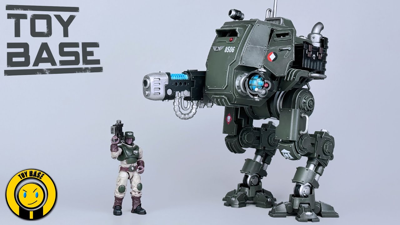 Warhammer 40K】JoyToy Astra Militarum Cadian Armoureo Sentinel 1