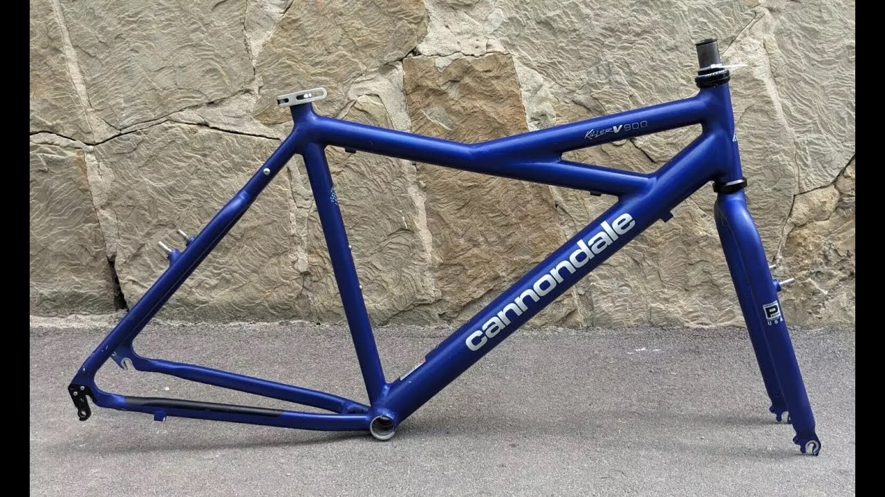 1994 Cannondale Killer V 900 Polished Mountain Bike Frameset - YouTube