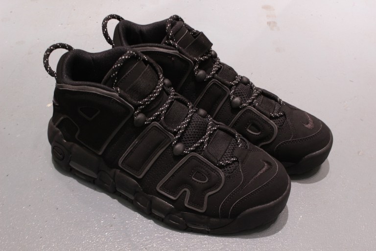 更新】山男 NIKE AIR MORE UPTEMPO “BLACK REFLECTIVE” 発売決定