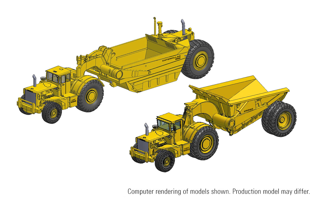 New Model Announcement: Cat® 660 Wheel Tractor-Scraper - Classic