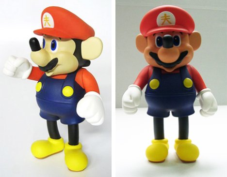 Akashi Mashes Up Mickey and Mario | Ubergizmo