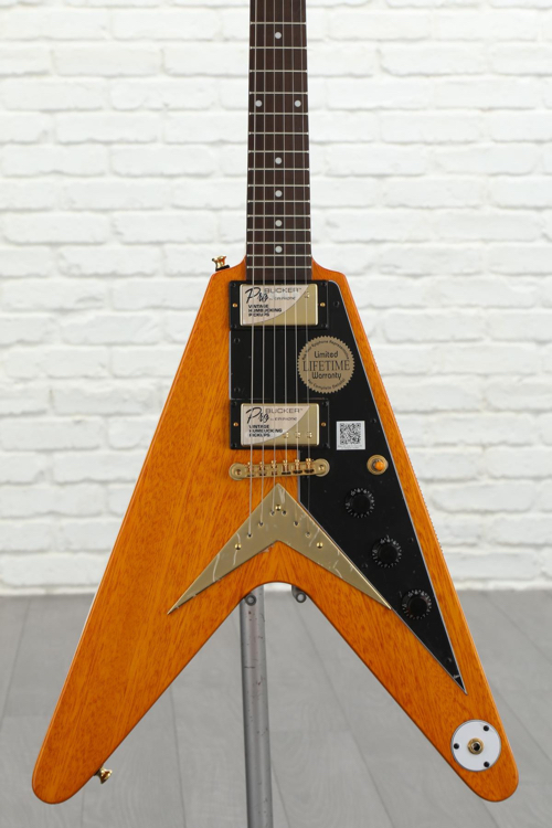Epiphone 1958 Amos Korina Flying-V | ChasingGuitars
