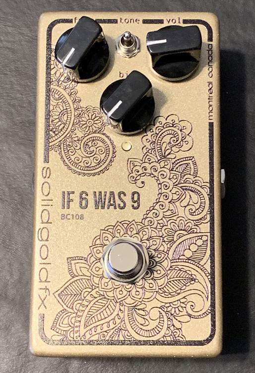 Solid Gold Fx – IF 6 WAS 9 – BC108 FUZZ | ChasingGuitars