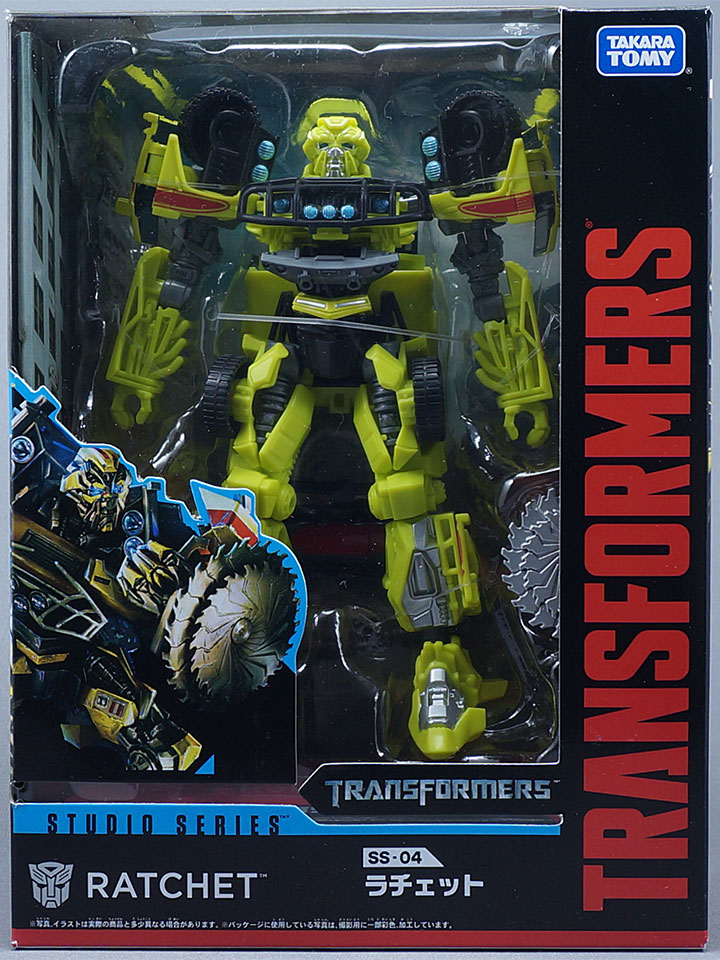 レビュー：TFスタジオシリーズ SS-04 ラチェット | 超偏見超変形/リベンジ
