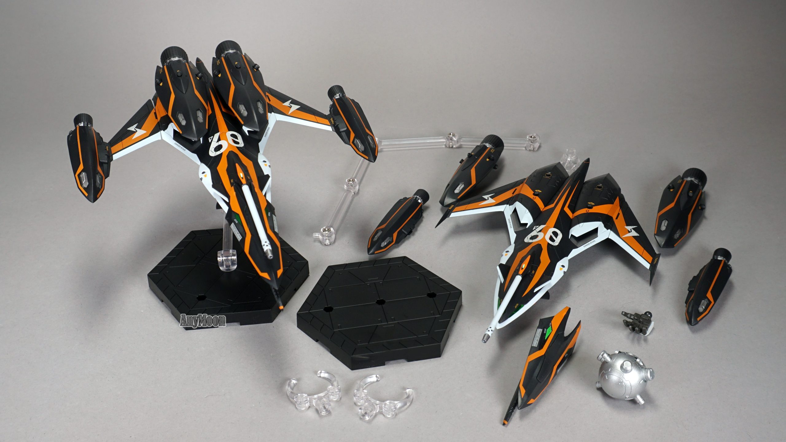 Accessories for Bandai 1/60 DX VF-31AX Toys: Super Ghost Set