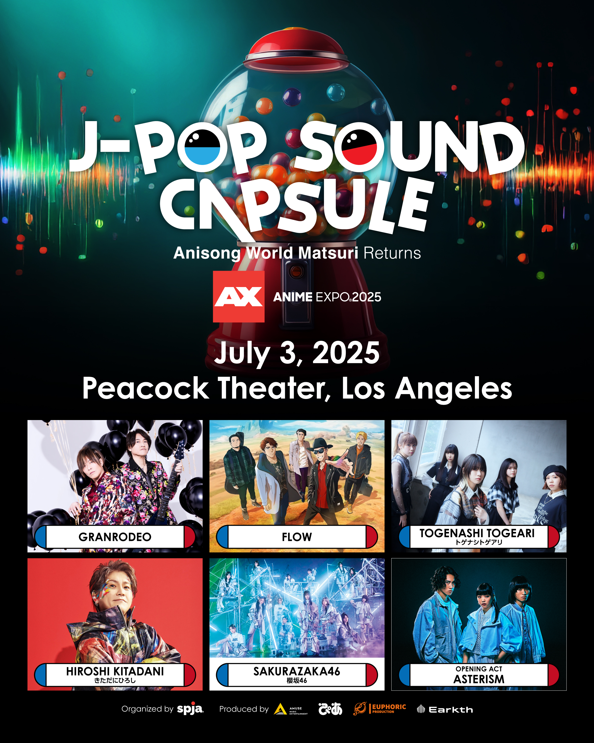 Anime Expo Launches “J-POP SOUND CAPSULE” Anisong Music Festival