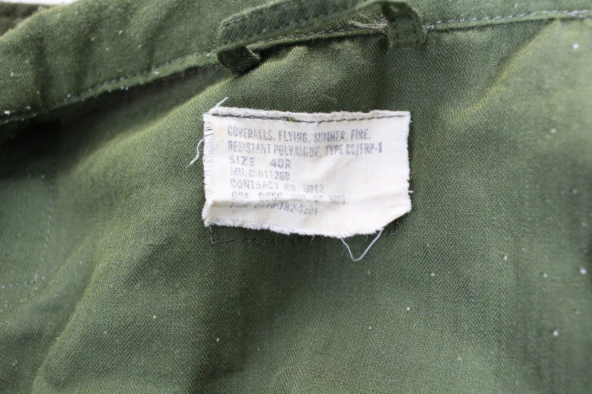 CS/FRP-1 フライトスーツ