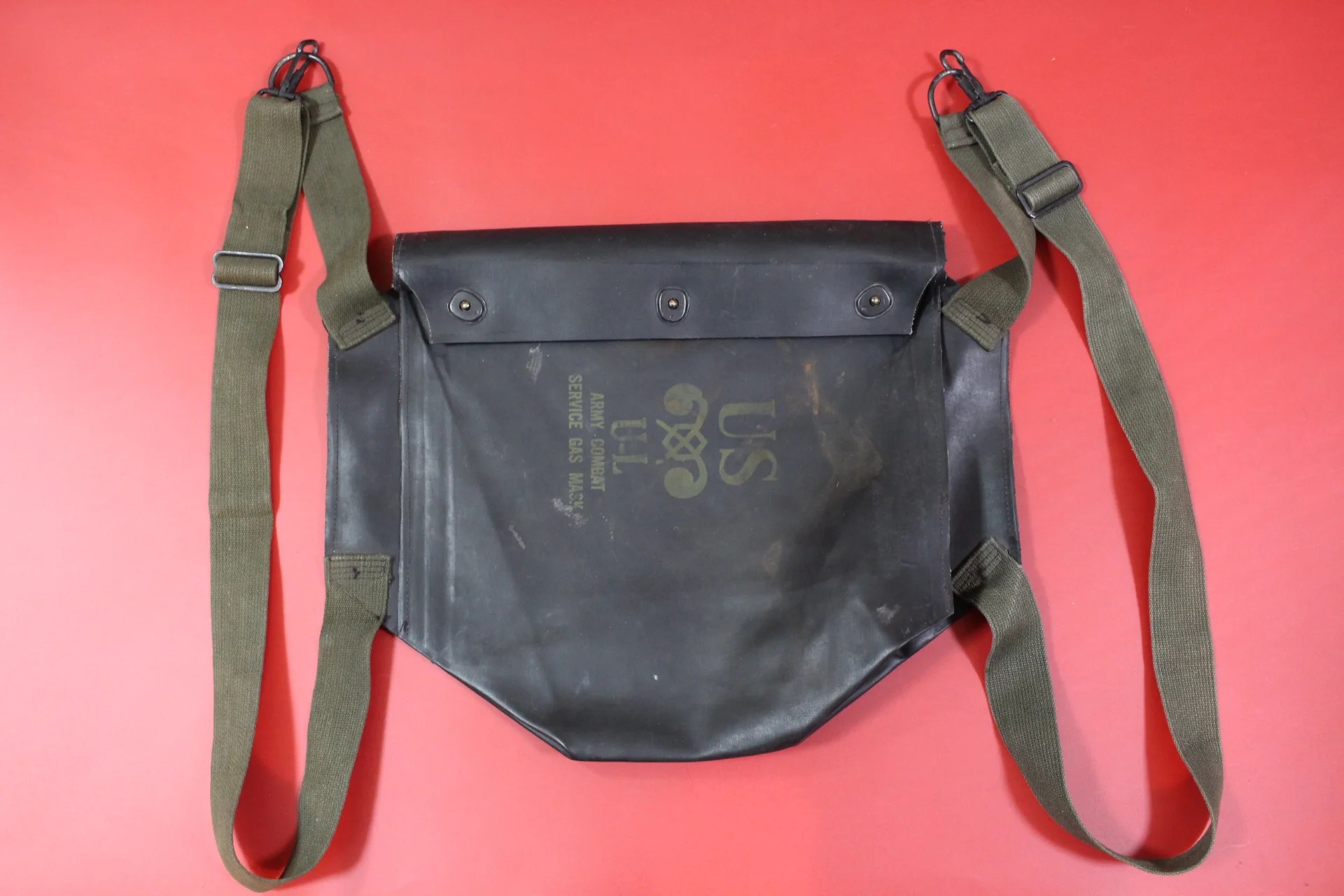 ラバライズド ガスマスク バッグ