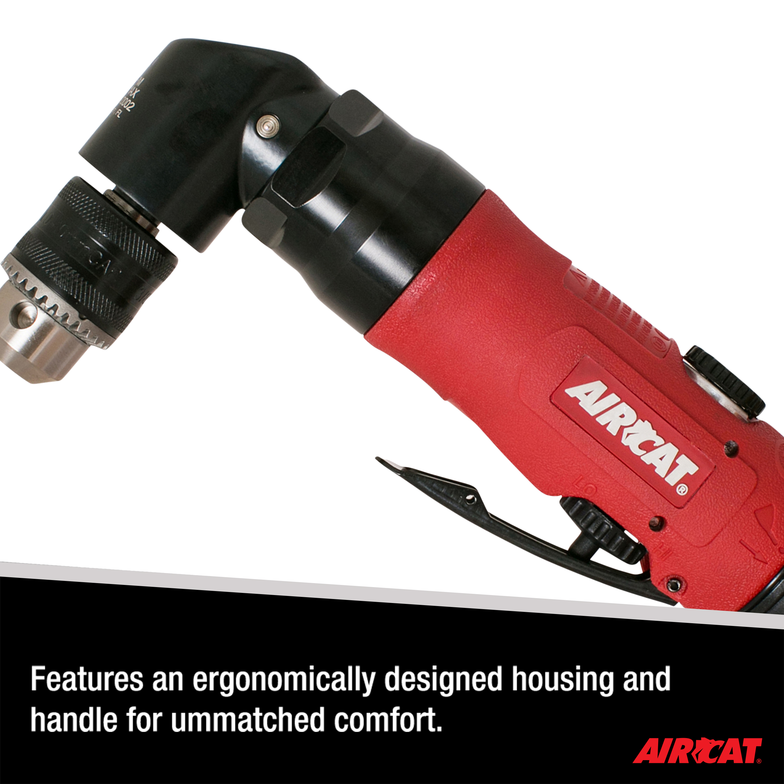 AIRCAT .75 HP 3/8″ ANGLE DRILL – AIRCAT Official Site