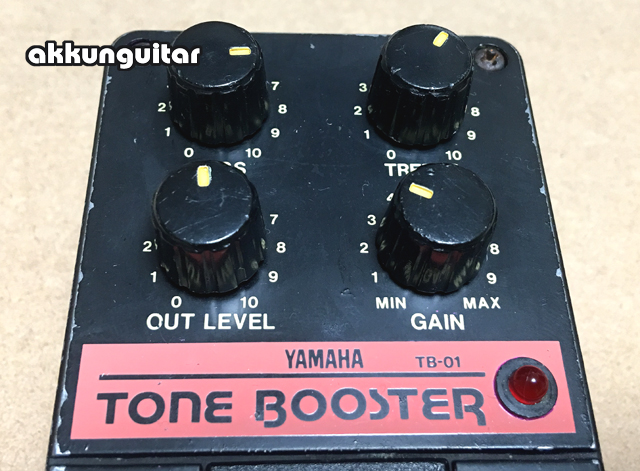 使えるブースター！ ヤマハのTB-01 / TONE BOOSTER ☆80年代の良質