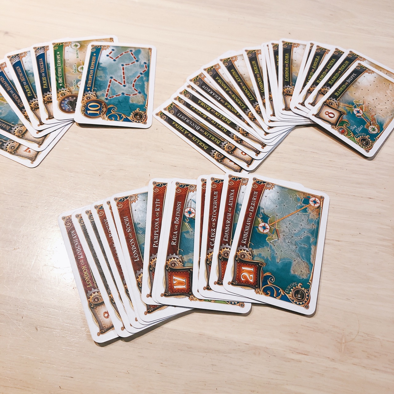 チケット・トゥ・ライド・ヨーロッパ 15周年記念版 開封レビュー