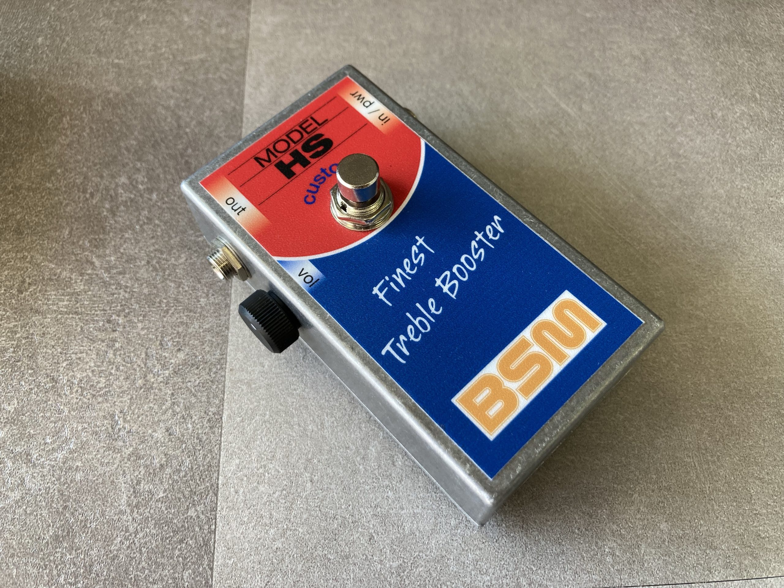 トレブルブースター！