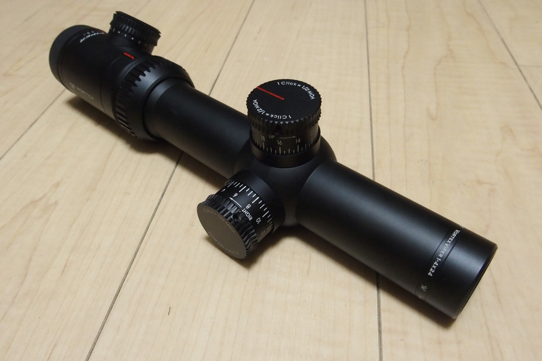 VORTEX VIPER PST 1-4×24 TMCQ (MOA) Tacticalを買いました