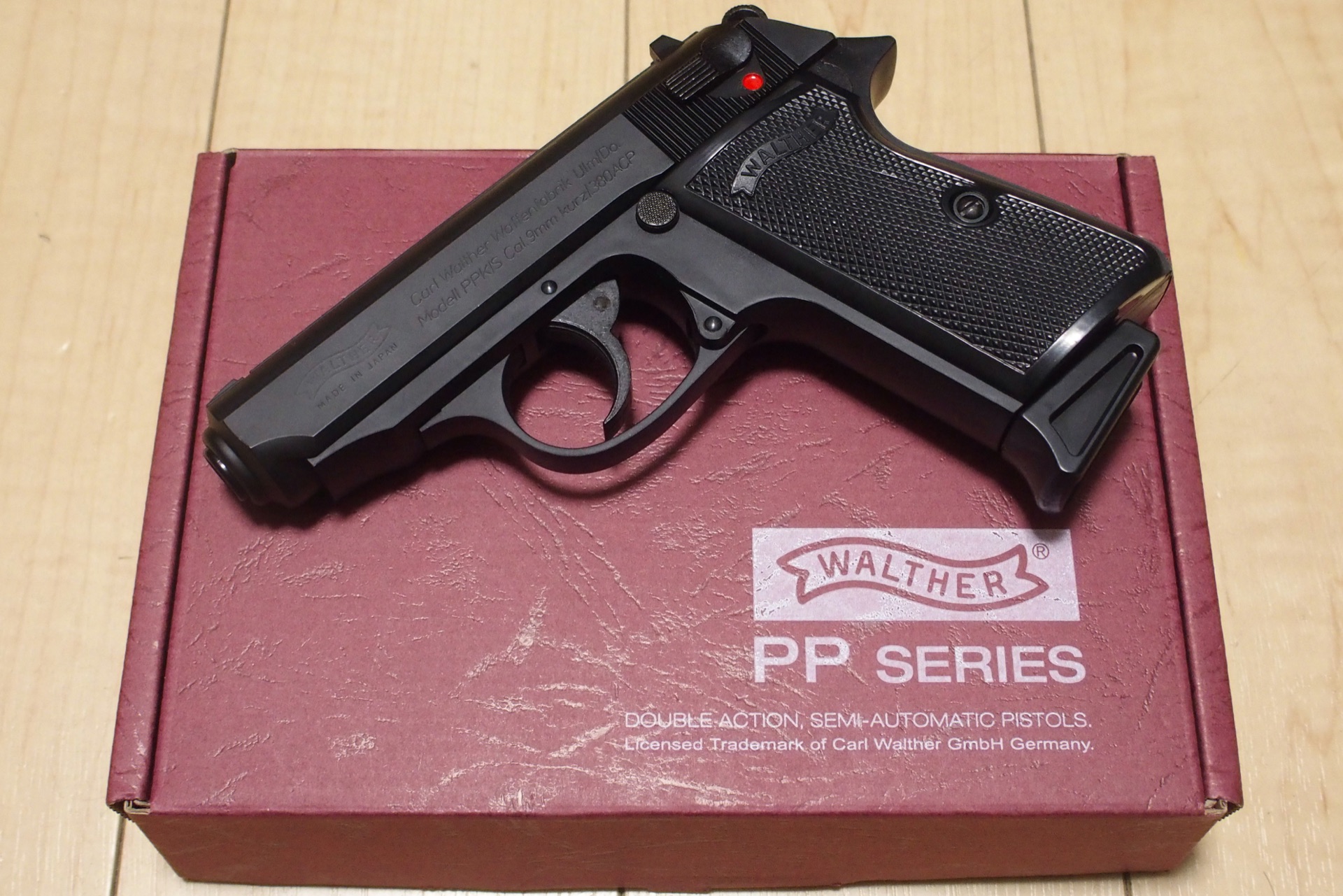 マルゼン ワルサー PPK/S ガスブローバックハンドガンのレビュー