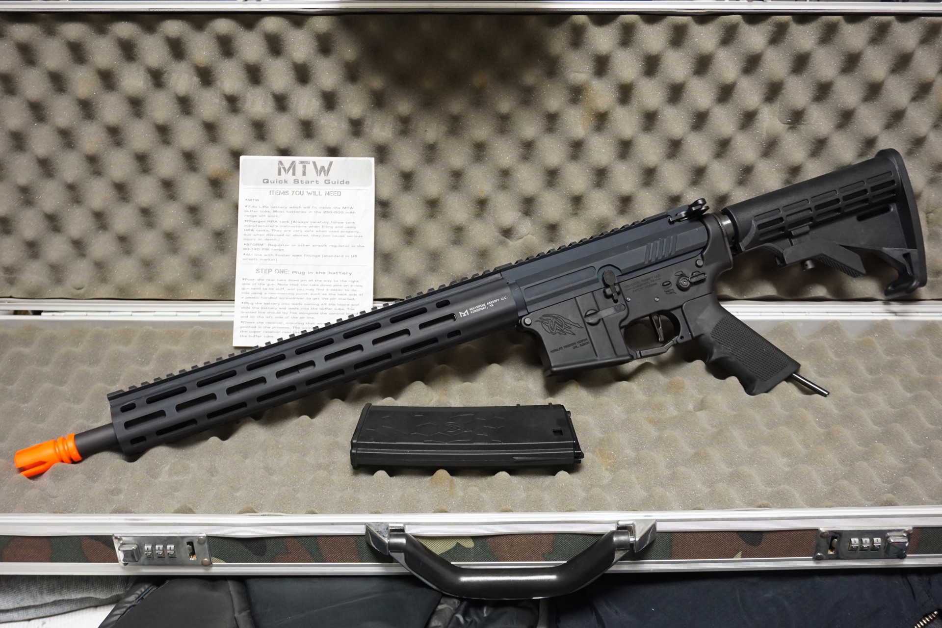 電磁弁ガスライフル Wolverine Airsoft MTWのレビュー | エボログ