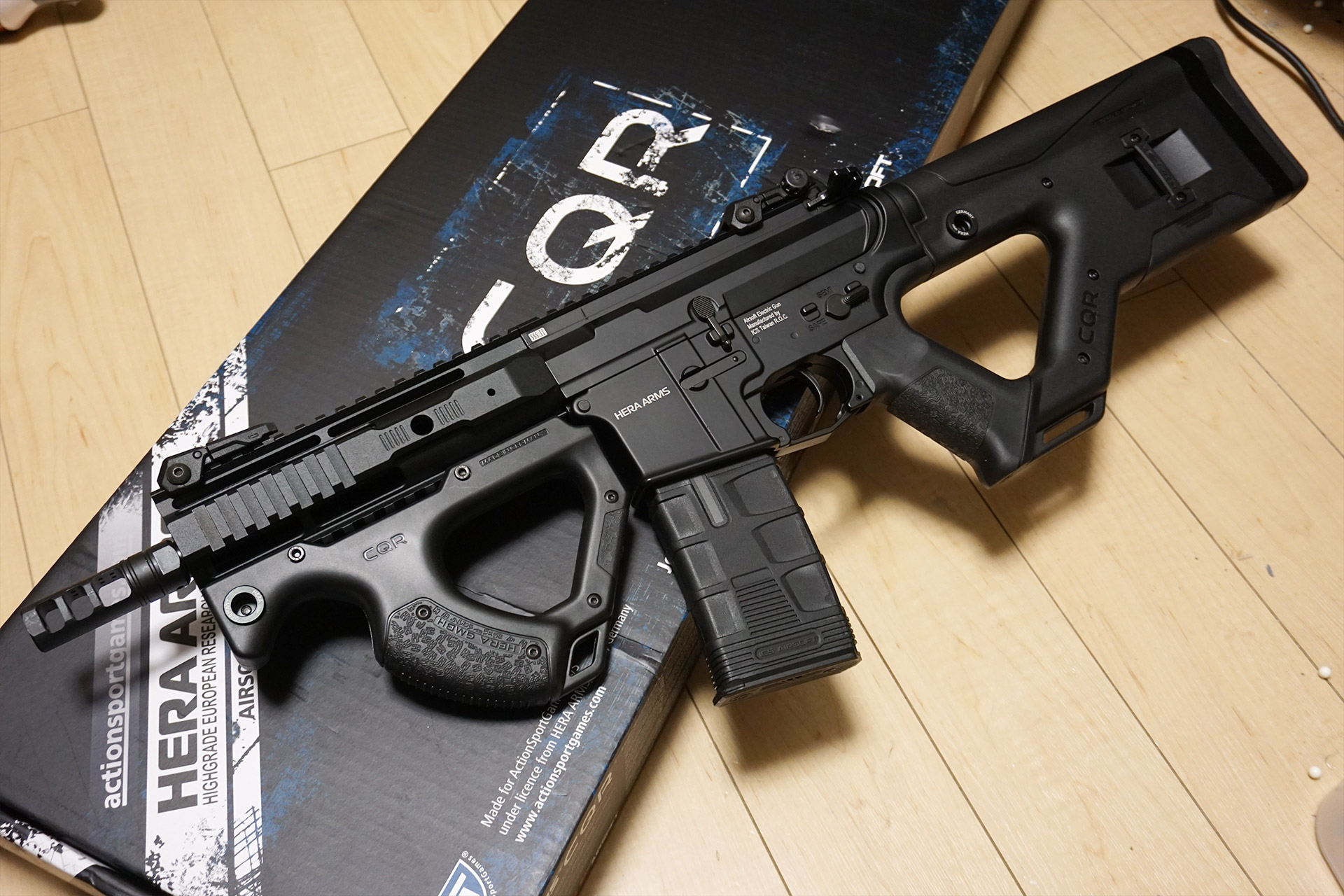HERA ARMS正規ライセンス電動ガン ASG/ICS HERA ARMS CQRのレビュー