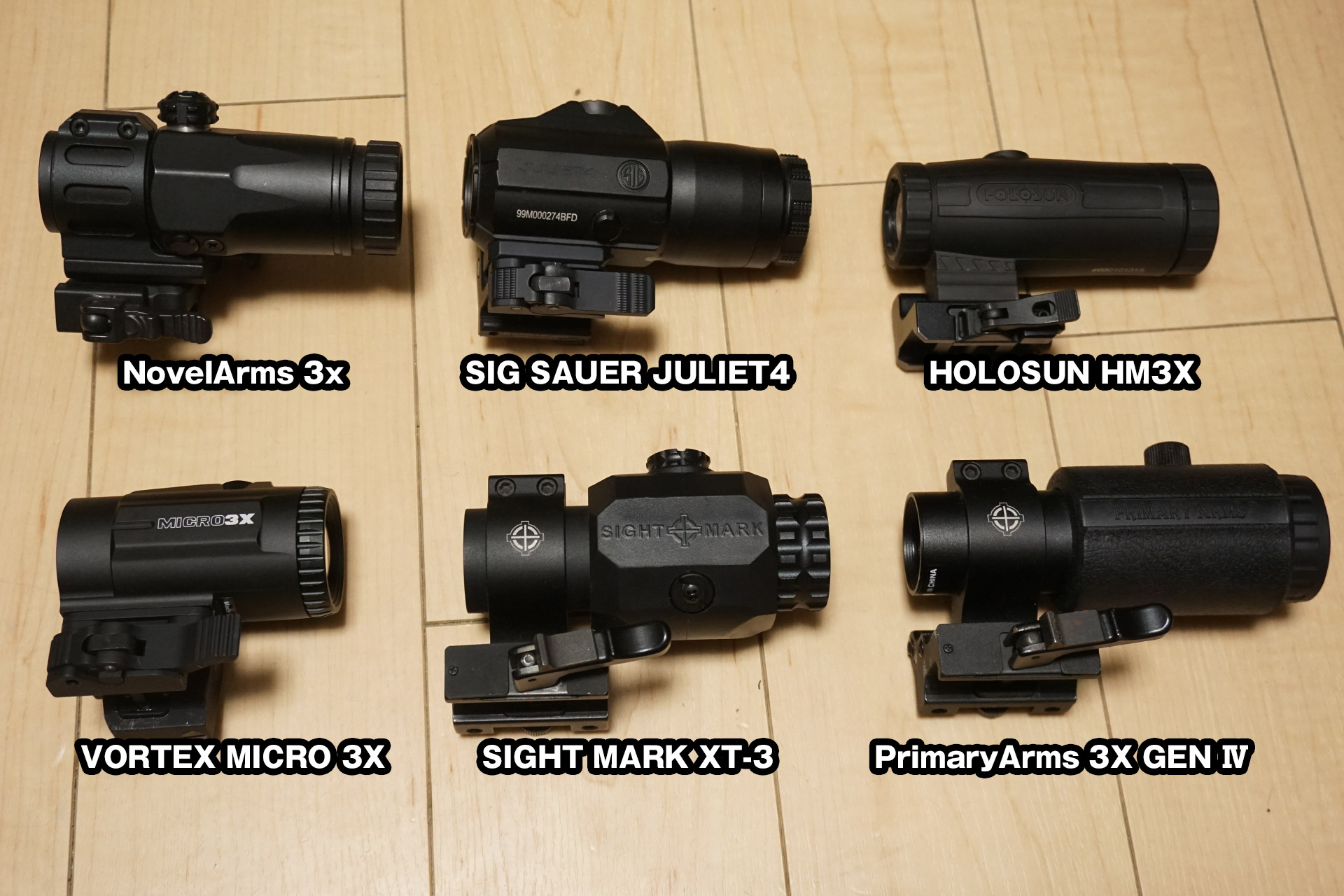 超コンパクトなマグニファイア VORTEX MICRO 3X MAGNIFIERを買ってみた