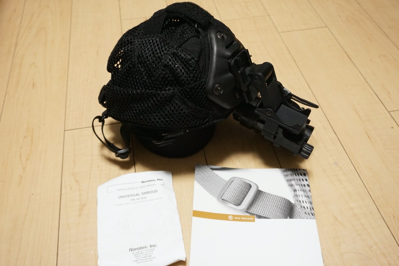 簡易ナイトビジョンマウント、CRYE PRECISION NIGHTCAPを買ってみた