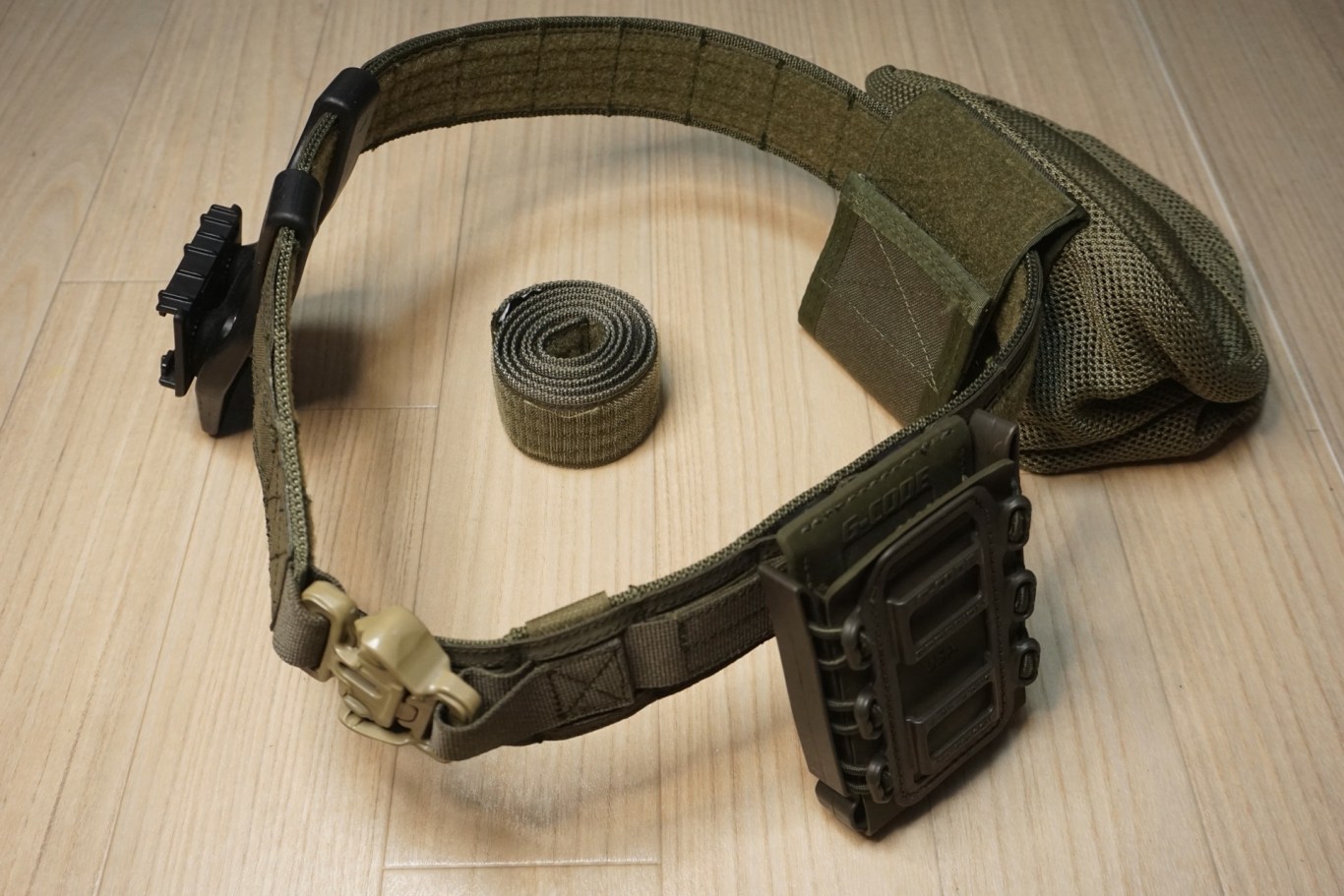 ファーストライン新調、UR-TACTICAL OPS 3DSR タクティカルベルトを