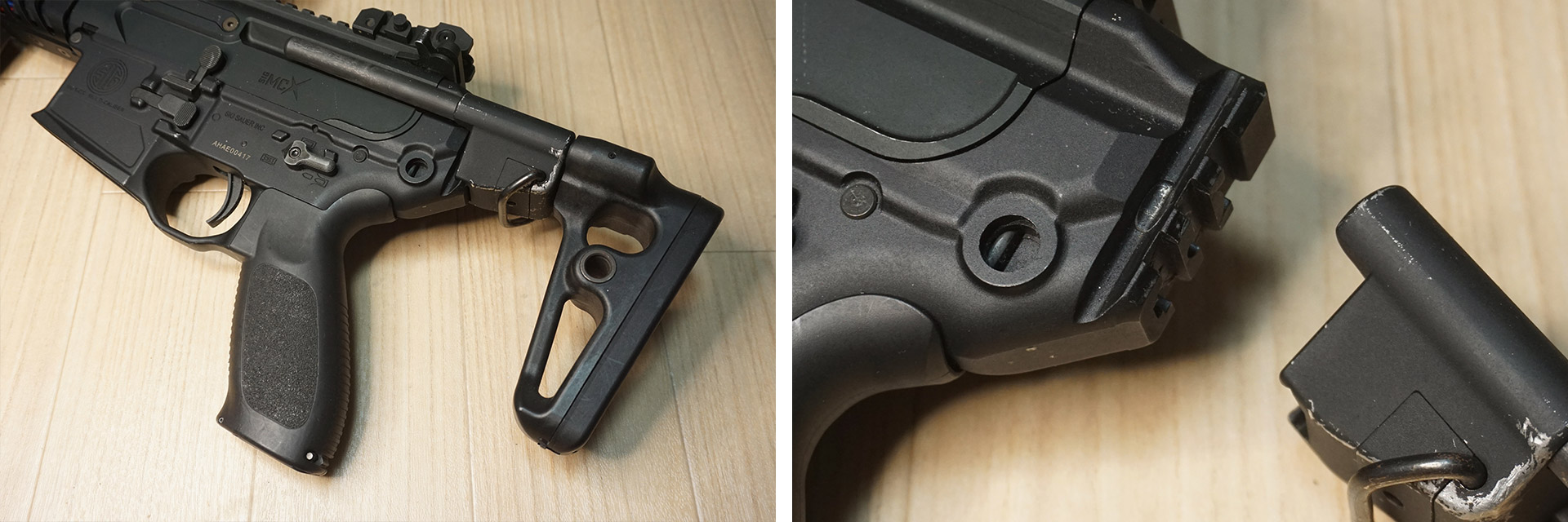 SIG SAUER Thin Folding Stock 風折りたたみストック、TaskForce405製