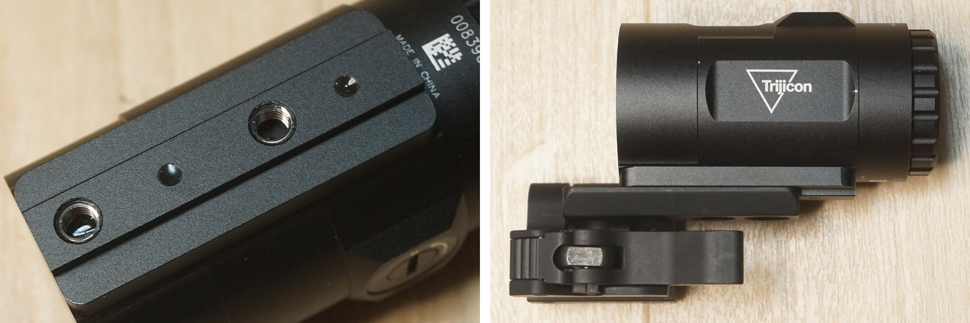 Trijicon製3倍コンパクトマグニファイア Trijicon 3x Magnifier for