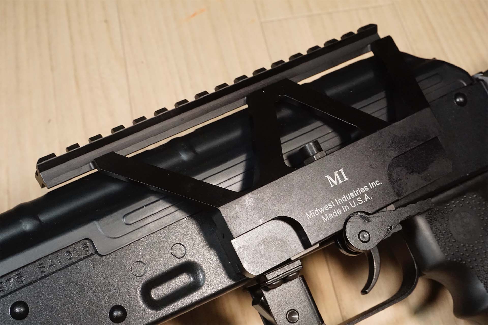 ARRON SMITH マルイAKM用 AK MASTER MOUNT レプリカにMIスタイル