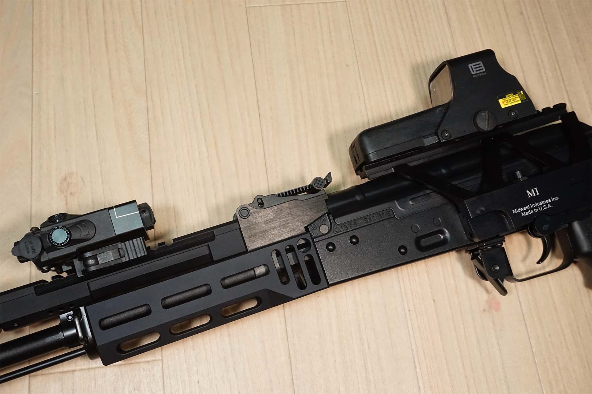 ARRON SMITH マルイAKM用 AK MASTER MOUNT レプリカにMIスタイル