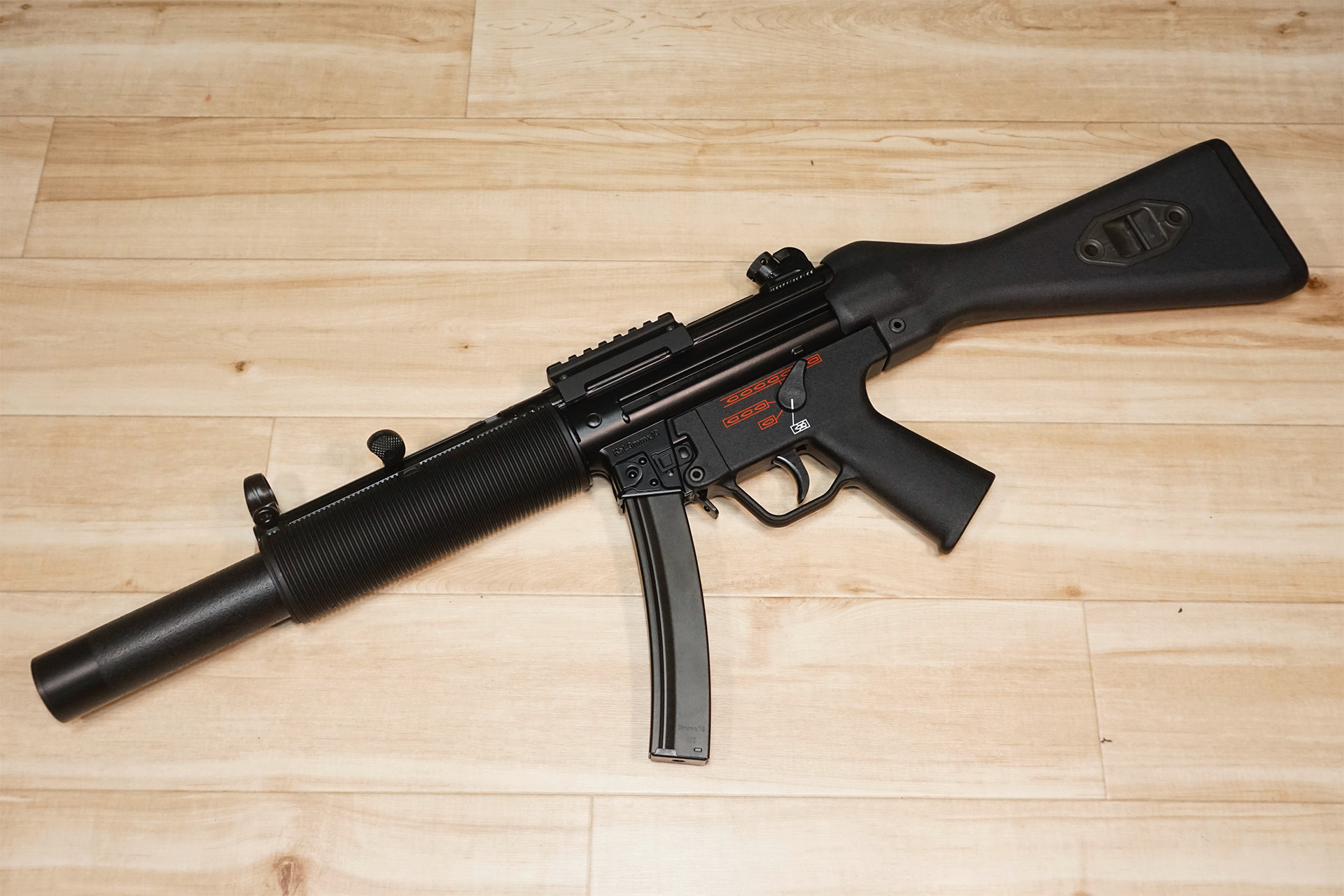 東京マルイ 次世代MP5SD6の内部カスタム（リコイルオミット、固定