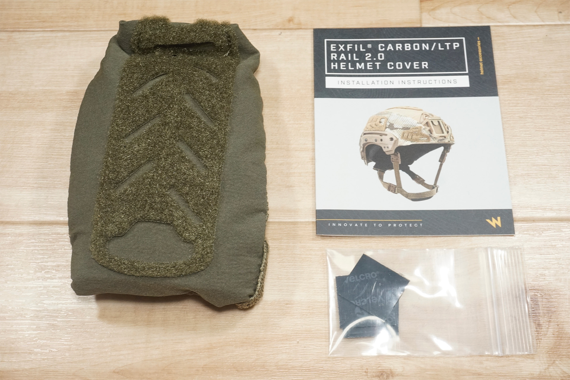 Team Wendy ヘルメットカバー EXFIL Carbon Size 1 & LTP with Rail