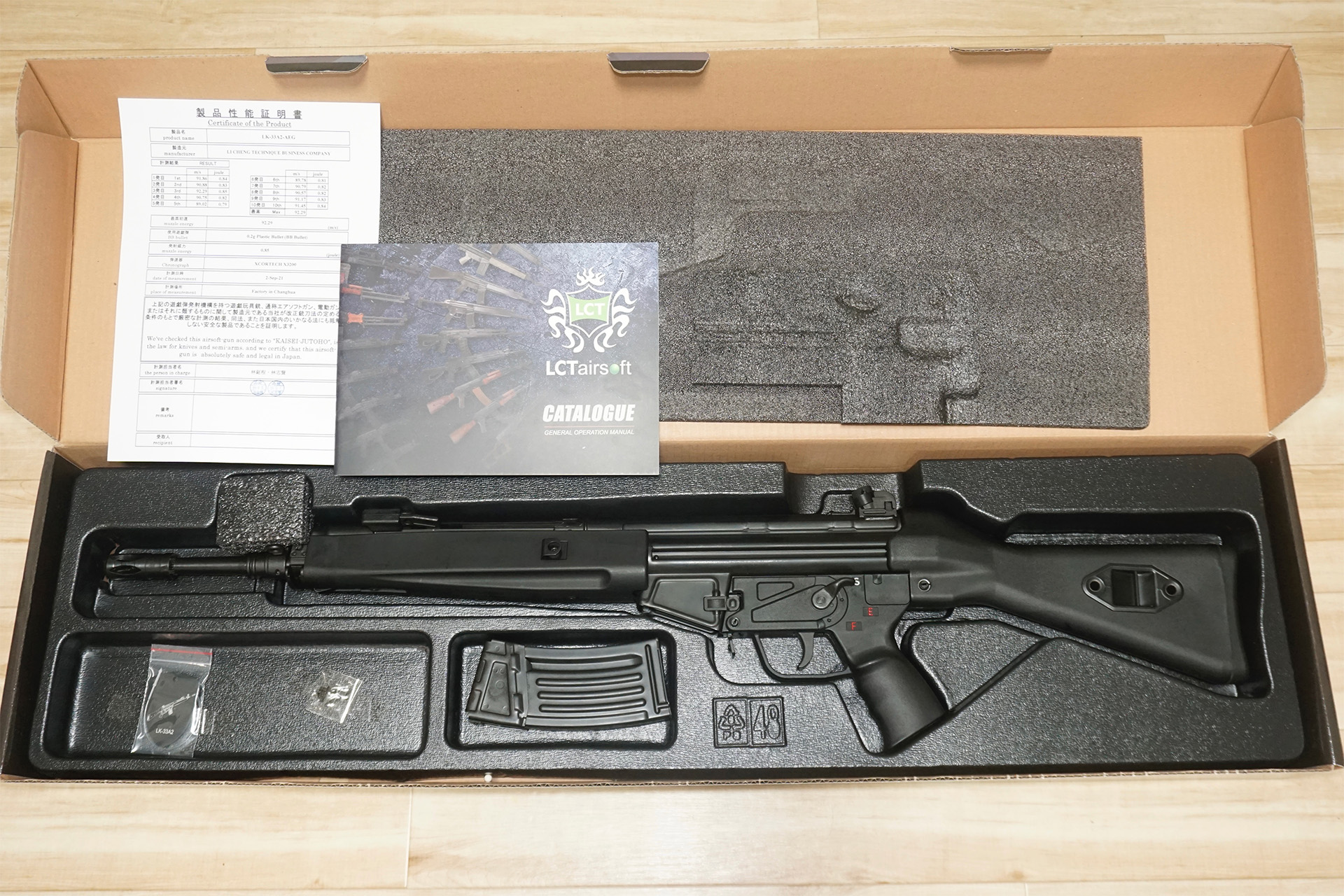 LCT LK-33/LK-53用130連 ロングマガジン（40連タイプ）を購入しました