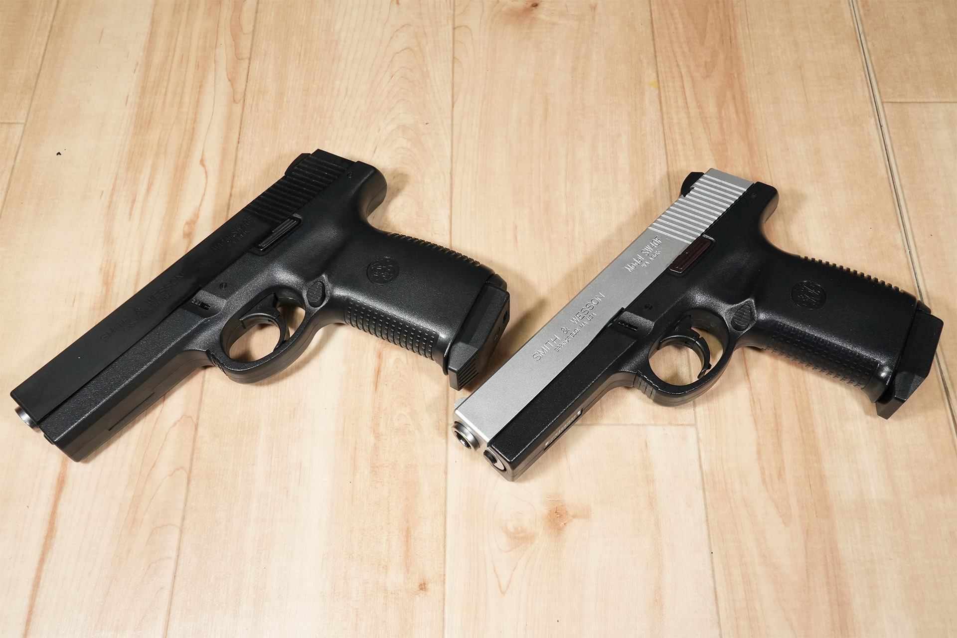 ウエスタンアームズ S&W SIGMA 40F ABS リアル刻印モデルのレビュー