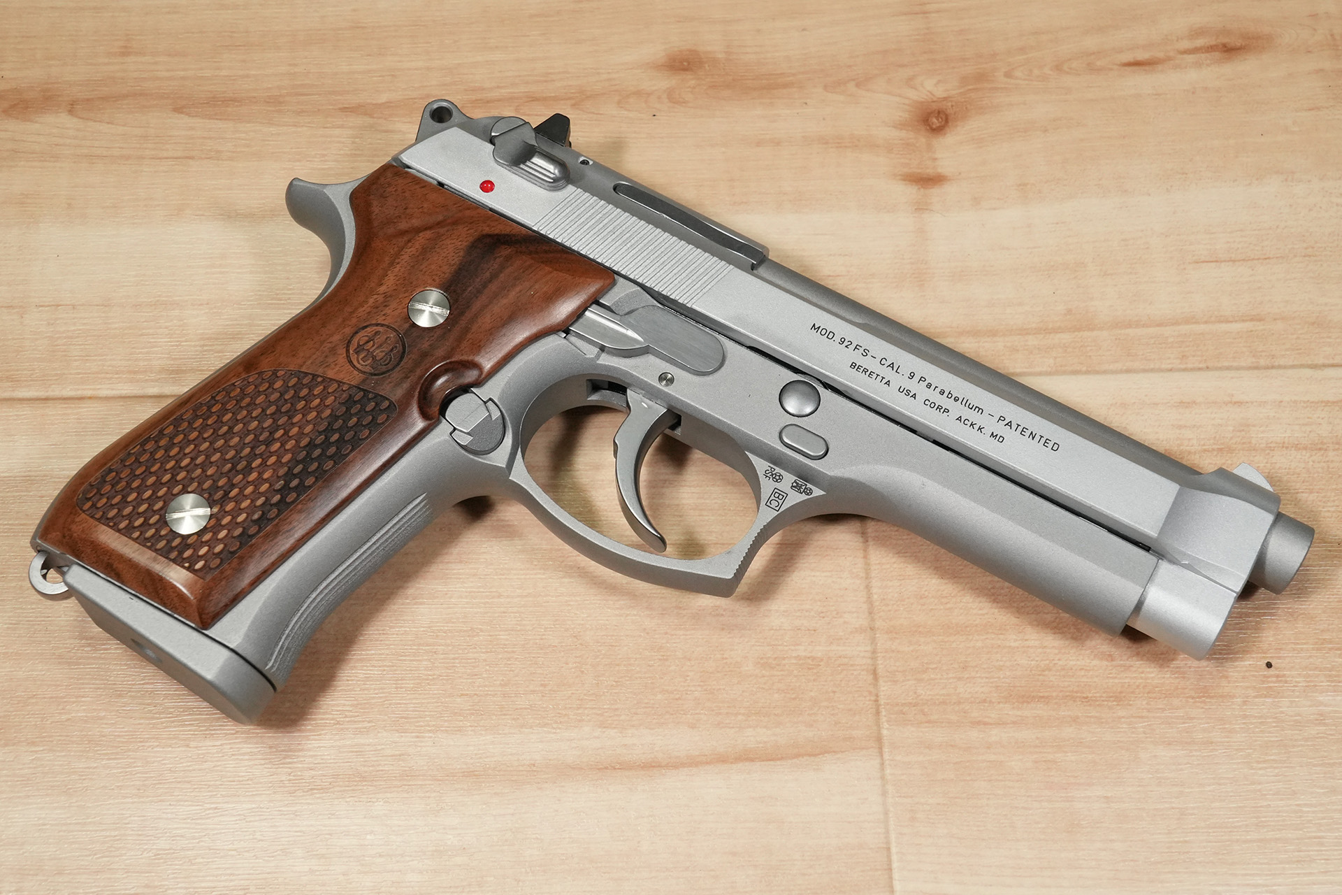 タナカ BERETTA 92FS INOX GHOST セラコート HW EVO2モデルガンと