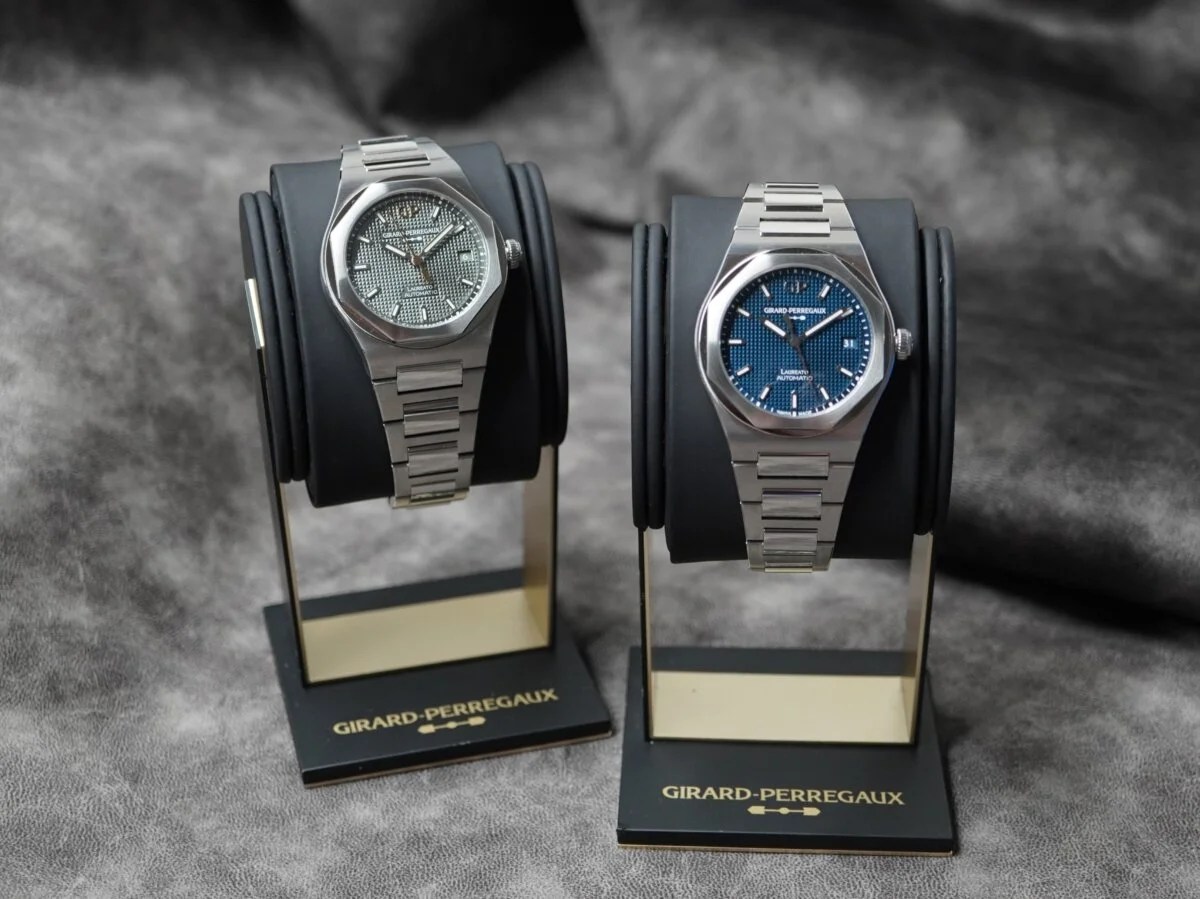 実機レビュー】ジラール・ぺルゴ 2024年新作 ロレアート38mm セージ