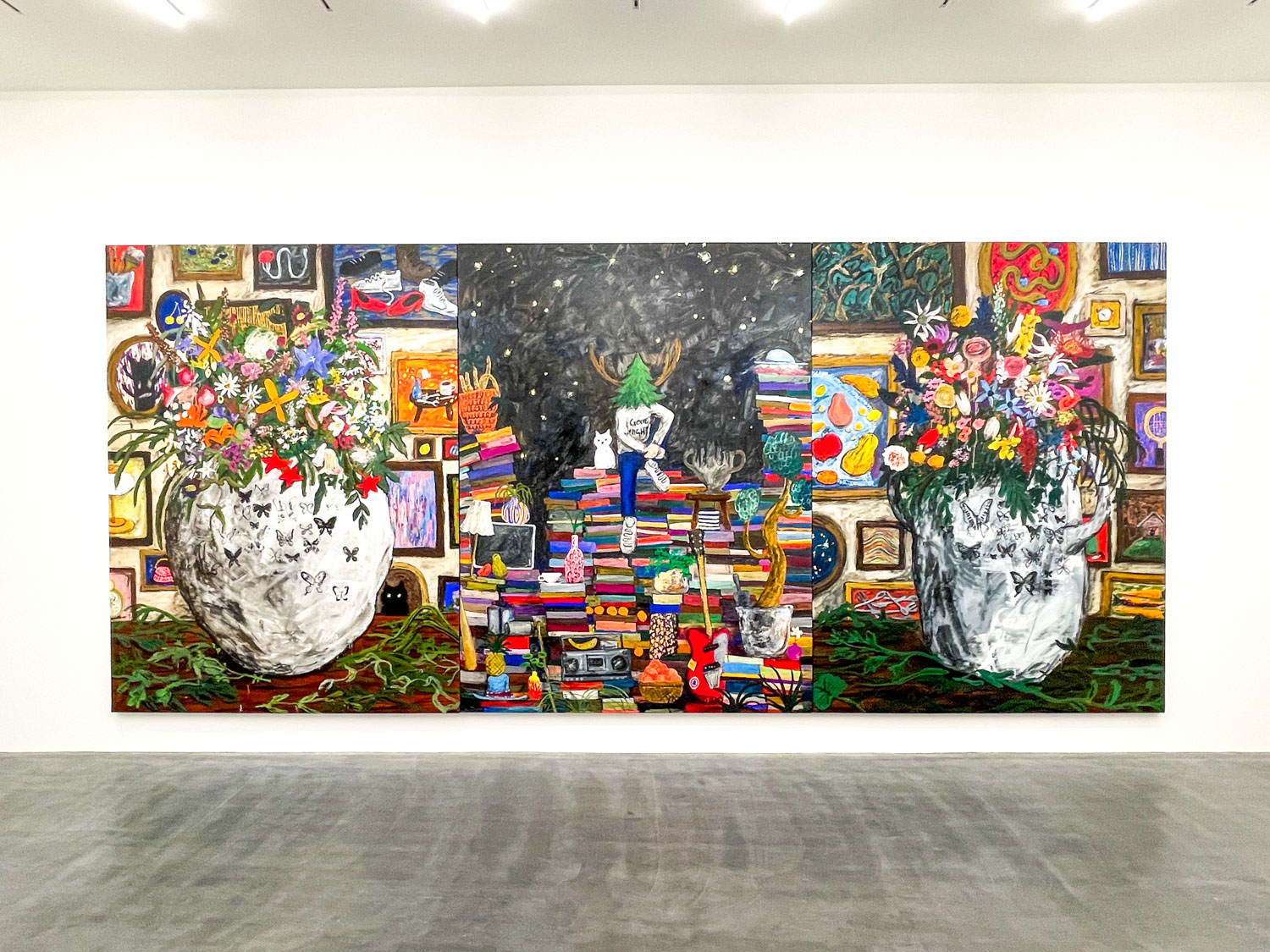 個展】巨大作品が展示空間を支配する〜平子雄一「GIFT」KOTARO NUKAGA