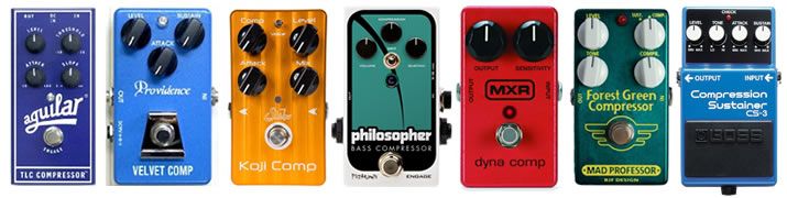 コンプレッサー・エフェクターの使い方とおすすめモデル15選【エレキ