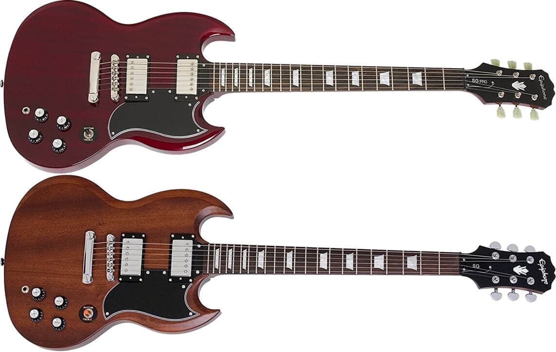 Epiphpne(エピフォン) SG のラインナップに注目！【エレキギター博士】